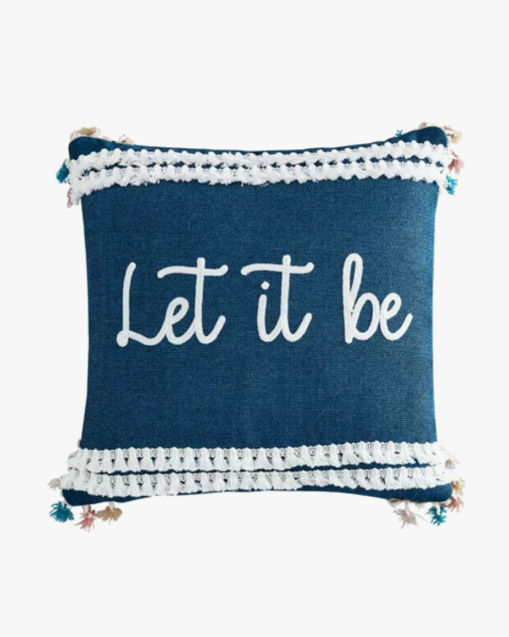Let It Be Decorative Throw Pillow
